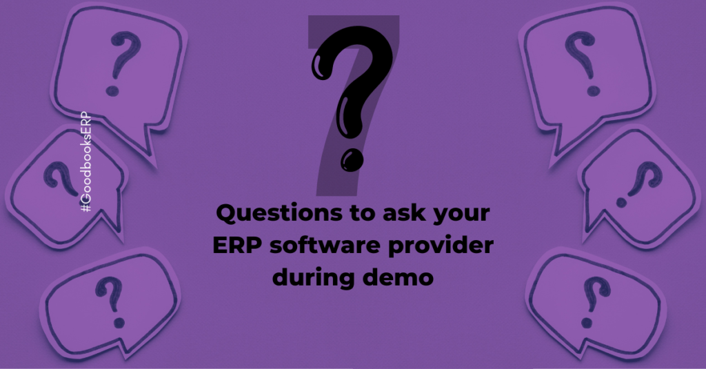 7 questions to ask your ERP software provider during the demo